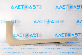 Door sill trim inner front right Nissan Pathfinder 13-16 beige, worn