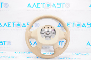 Naked steering wheel Nissan Pathfinder 13-16 leather beige