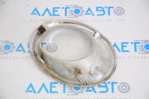 Left fog light frame Nissan Pathfinder 13-16 prerest, chrome defect