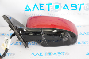 Left side mirror complete Nissan Pathfinder 13-16 13 pins, camera, heating, red
