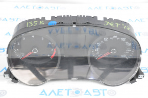 Instrument cluster VW Jetta 11-16 USA 1.4T 1.8T 2.0 135k scratches, broken mount