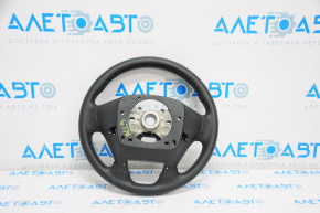 Bare steering wheel for a Honda Accord 13-17, black rubber, with rear pad.