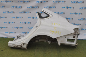Quarter wing rear left Chrysler 200 15-17 white