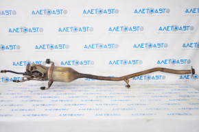 Toyota Prius V 12-17 exhaust pipe sawed off catalytic converters