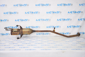Toyota Prius V 12-17 exhaust pipe sawed off catalytic converters