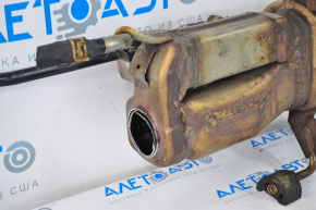 Toyota Prius V 12-17 exhaust pipe sawed off catalytic converters