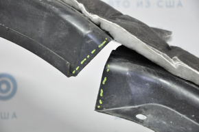 Front right fender liner Honda Accord 13-15 pre-restoration, missing parts, tears