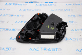 Jeep Cherokee KL 14-23 Front Panel Pocket Black