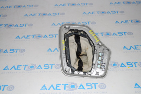Shifter pad Jeep Cherokee KL 14-18 gray, scratches
