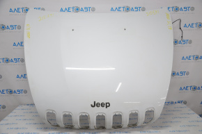 Jeep Cherokee KL 14-18 aluminum white hood PW7