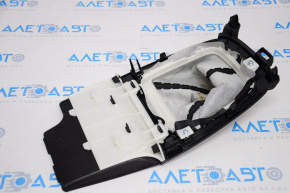 Mazda 6 shifter cover 13-15 pre-rest, manual transmission, black, leather