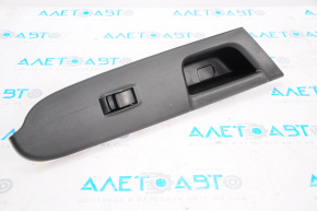 Rear right window lift control Mitsubishi Outlander Sport ASX 10-23 black, with overlay