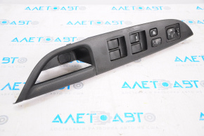 Front left window lift control Mitsubishi Outlander Sport ASX 10-23 black, with overlay