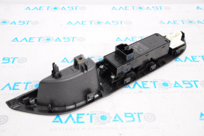 Front left window lift control Mitsubishi Outlander Sport ASX 10-23 black, with overlay