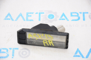 Right tailgate number plate light Mitsubishi Outlander Sport ASX 10-23 broken mount