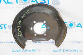 Rear right brake disc cover Mitsubishi Outlander Sport ASX 10-12 dented