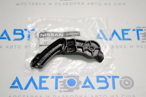 Front bumper mount right paw Nissan Altima 13-15 black