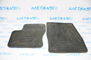 Set of floor mats for Ford C-max MK2 13-18 rubber