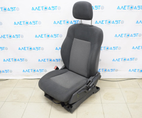 Driver's seat Jeep Compass 11-14 without airbag, mechanical, cloth black, cut, scratch