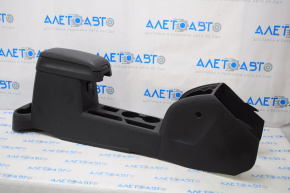 Console center armrest and cup holders Jeep Compass 11-16 black, no plugs, scratches