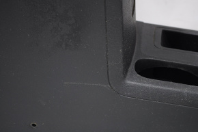 Console center armrest and cup holders Jeep Compass 11-16 black, no plugs, scratches