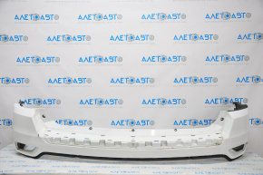 Rear bumper bare upper part Jeep Compass 11-16 white, TYC, cracks