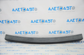 Upper bumper trim Jeep Compass 11-16 black structure, broken fastener, scratches