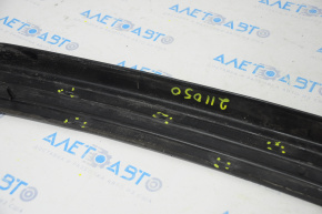 Upper bumper trim Jeep Compass 11-16 black structure, broken fastener, scratches