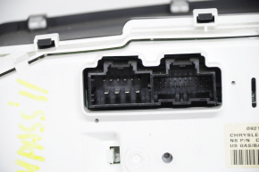 Instrument cluster Jeep Compass 11-13 159K crack in glass, broken latches
