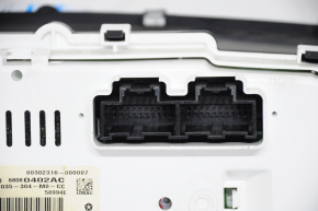 Instrument cluster Jeep Compass 11-13 159K crack in glass, broken latches