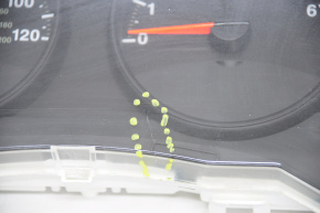 Instrument cluster Jeep Compass 11-13 159K crack in glass, broken latches