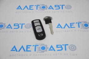 Key smart key Mazda 6 13-20 4 buttons