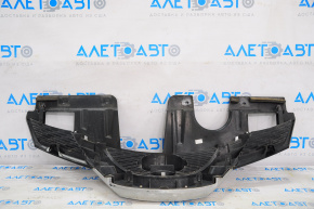 Radiator grill grill Nissan Rogue 14-15 without camera with emblem, chrome defect