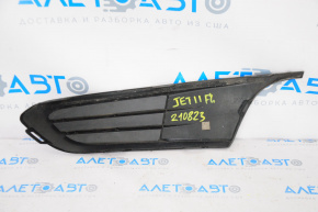 Front bumper grille side right VW Jetta 11-14 USA without fog lights, scratches