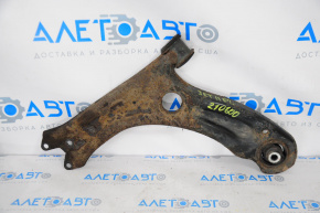 Lower front left arm VW Jetta 11-18 USA torn silent block, rusty