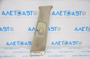 Upper center pillar trim belt right Infiniti G25 G35 G37 4d 06-15 gray under chemical