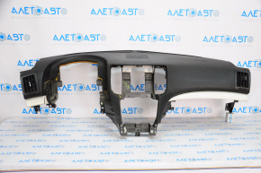 Torpedo front panel without AIRBAG Infiniti G25 G35 G37 4d 06-15 black under navi scratches