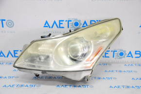 Headlight front left naked Infiniti G35 4d 06-08 dorest xenon, for polishing