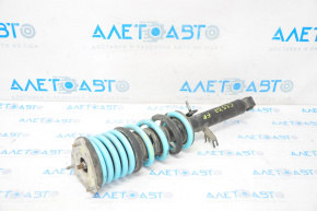 Shock absorber strut assembly front right Infiniti G37 4d 06-13 RWD KYB, GODSPEED spring, torn boot