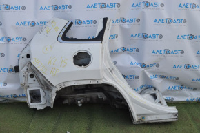 Quarter wing rear right Jeep Cherokee KL 14-18 white