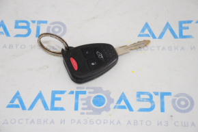 Jeep Compass 11-16 4 Button Key Worn