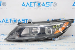 Headlight front left bare Kia Optima 14-15 rest halogen