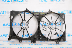Diffuser radiator shroud bare Lexus ES350 13-18 broken fasteners