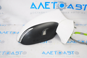 Side mirror right assembly Lexus ES300h ES350 13-15 13 pins, turn signal, white