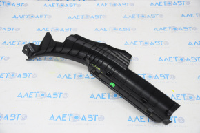 Rear left door sill plate for Kia Optima 11-15, black
