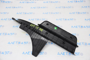 Kia Optima 11-15 rear right door sill trim, black
