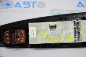 Front left window lift control Infiniti G25 G35 G37 4d 06-13 with overlay, worn