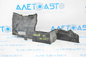 Right radiator deflector Infiniti G25 G37 4d 07-09 tear