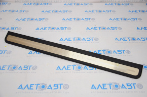 Door sill trim outer front left Infiniti G25 G35 G37 4d 06-15 chrome, worn, butt