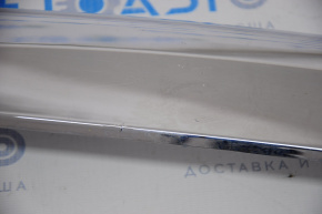 Trunk lid molding Infiniti G25 G35 G37 4d 07-13 chrome without a chamber, broken fastener, swollen chrome